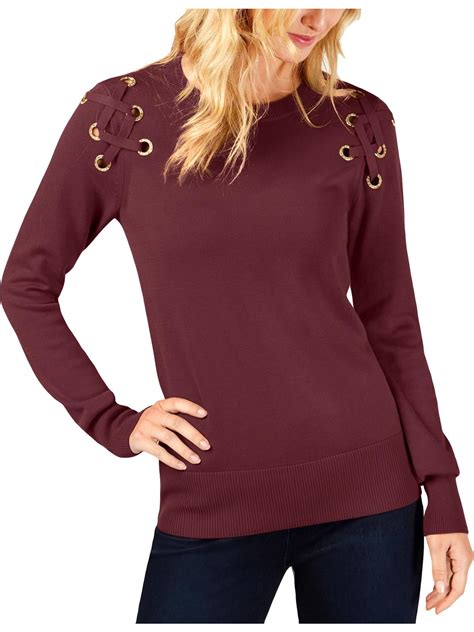 michael kors sweaters womens|michael kors lightweight sweater.